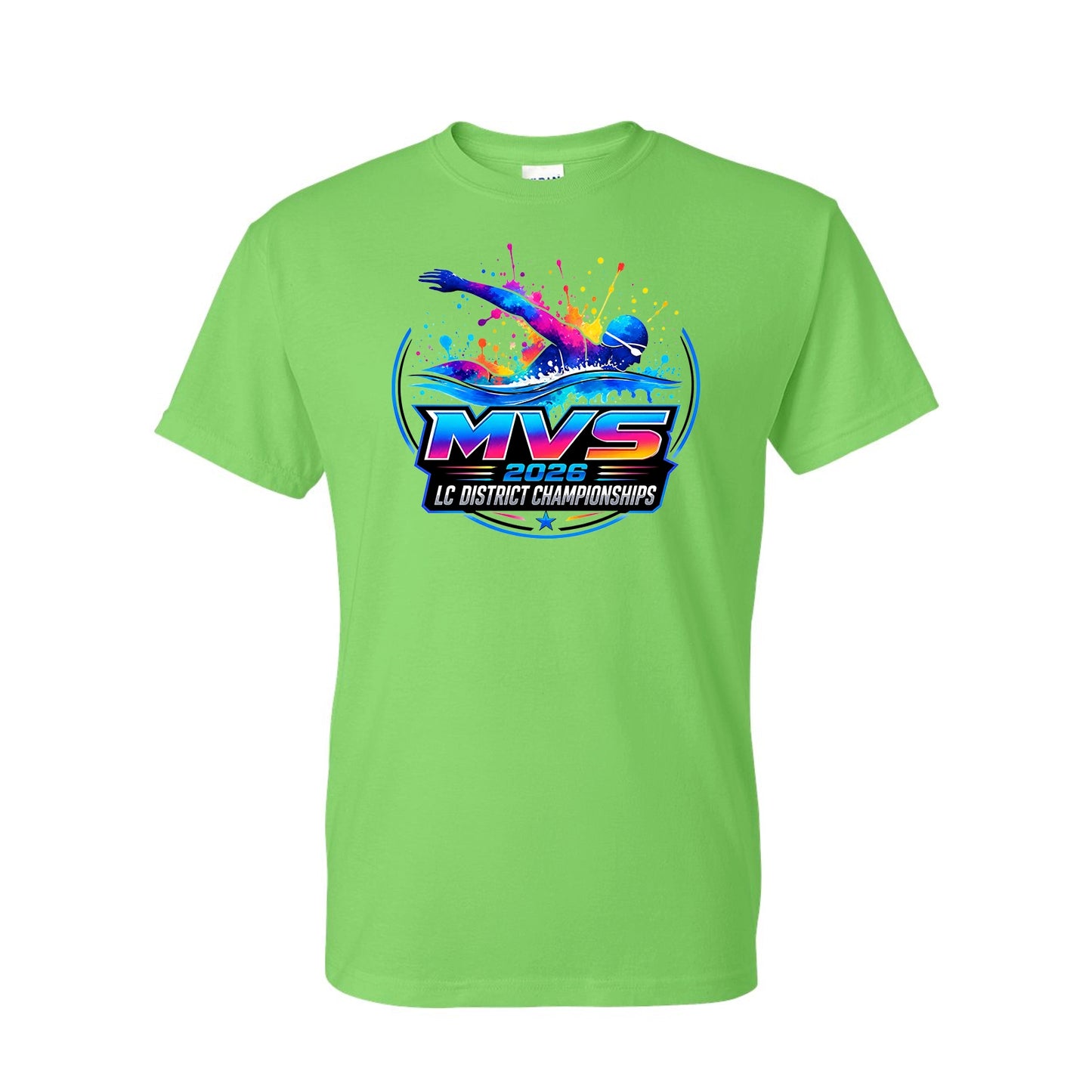 Gildan Unisex DryBlend T-shirt 8000 | MVS - LC District Championships '26 | Youth & Adult Sizes