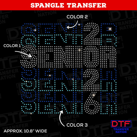 2026 Senior Marquee - Spangle Transfer