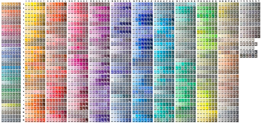 Pantone Color Chart