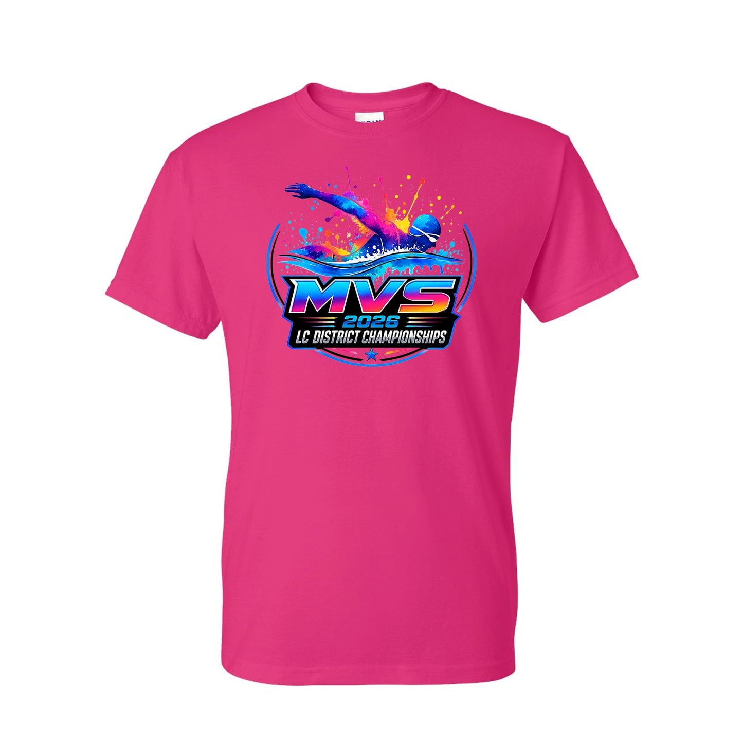 Gildan Unisex DryBlend T-shirt 8000 | MVS - LC District Championships '26 | Youth & Adult Sizes