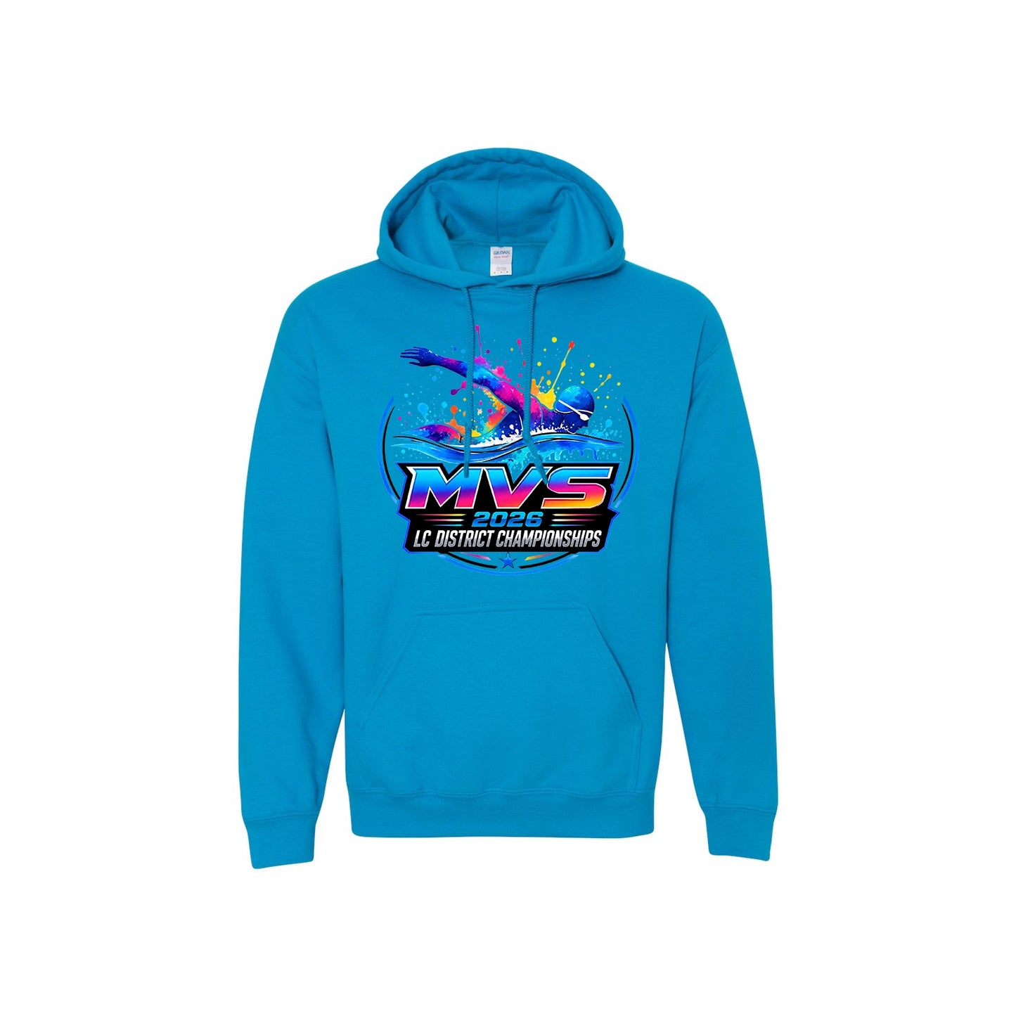 Gildan Unisex Heavy Blend Hoodie 18500 | MVS - LC District Championships '26 | Youth & Adult Sizes